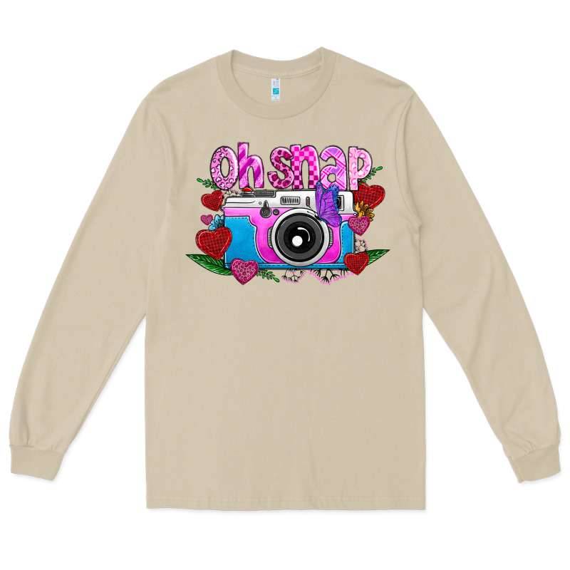 Oh Snap Long Sleeve Tee by CowhideDigitalArt | Teevron