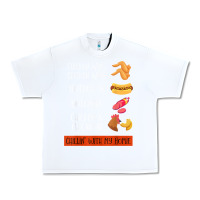 White chicken wing chicken wing hotdog and bologna shirt t shirt Urban Heavy Tee - linhVisuals