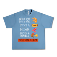 Pebble Blue chicken wing chicken wing hotdog and bologna shirt t shirt Urban Heavy Tee - linhVisuals