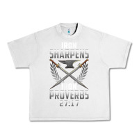 Lunar Rock iron sharpens iron quote proverbs 2717 christian cool gift t shirt Urban Heavy Tee - linhVisuals