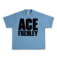 Pebble Blue the-ace-frehley-trouble-walkin-cool Urban Heavy Tee - linhVisuals