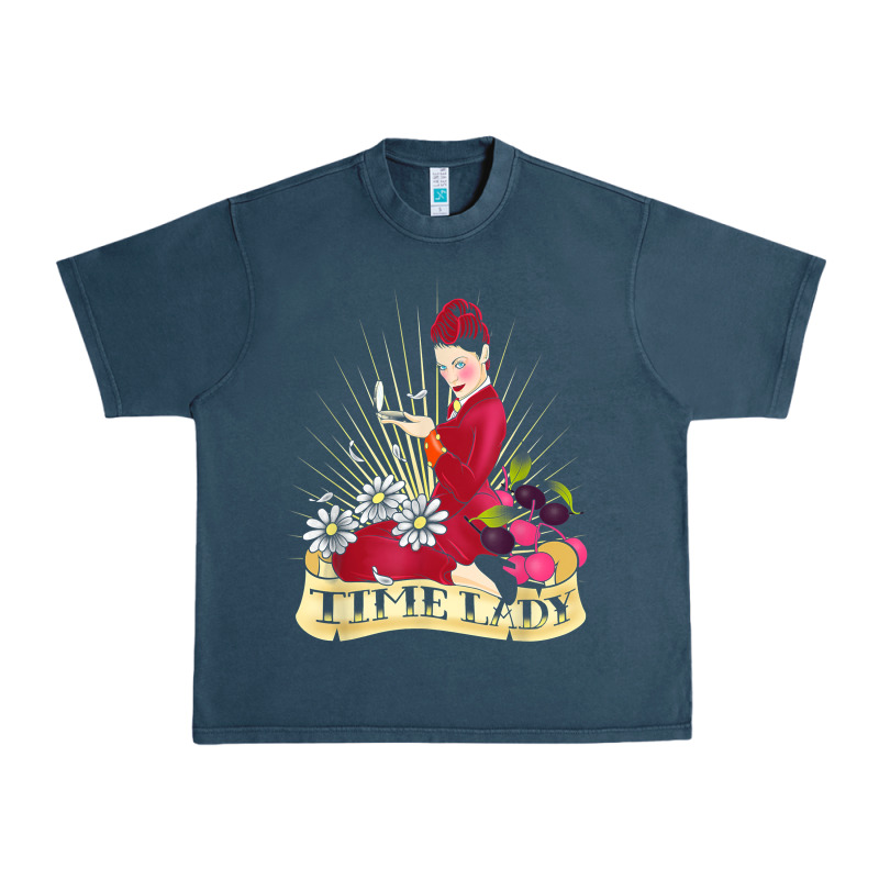 Doctor Who Rockabilly Missy Time Lady Baker T Shirt Urban Heavy Tee by linhVisuals | Teevron