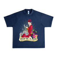 Navy doctor who rockabilly missy time lady baker t shirt Urban Heavy Tee - linhVisuals