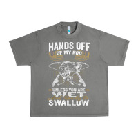 Tornado mens hands off of my rod bass fishing fisherman t shirt Urban Heavy Tee - linhVisuals