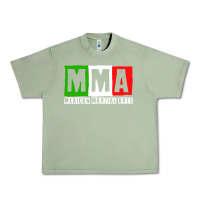 Oil Green mexican martial arts combat mexico fighter themed pullover hoodie Urban Heavy Tee - linhVisuals