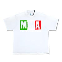 White mexican martial arts combat mexico fighter themed pullover hoodie Urban Heavy Tee - linhVisuals