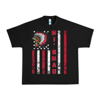 Black mi’kmaq tribe native american flag mi’kmaq heritage related t shir Urban Heavy Tee - linhVisuals