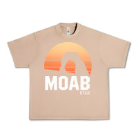 Burro moab utah arches national park vintage retro outdoor hiking pullover h Urban Heavy Tee - linhVisuals