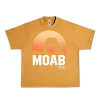 Peanut Butter moab utah arches national park vintage retro outdoor hiking pullover h Urban Heavy Tee - linhVisuals