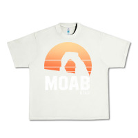 Pistachio moab utah arches national park vintage retro outdoor hiking pullover h Urban Heavy Tee - linhVisuals