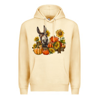 Pina Colada donkey sunflower and pumpkin farm Premium Hoodie - BarkalooDesign