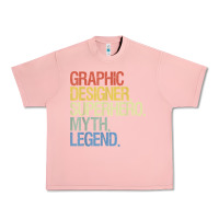 Salmon funny graphic designer t shirt Urban Heavy Tee - linhVisuals