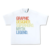White funny graphic designer t shirt Urban Heavy Tee - linhVisuals