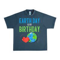 Midnight Navy earth day is my birthday shirt pro environment party gift t shirt Urban Heavy Tee - linhVisuals