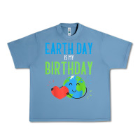 Pebble Blue earth day is my birthday shirt pro environment party gift t shirt Urban Heavy Tee - linhVisuals
