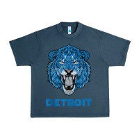 Midnight Navy funny vintage lion face head detroit gifts tank top Urban Heavy Tee - linhVisuals