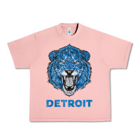 Salmon funny vintage lion face head detroit gifts tank top Urban Heavy Tee - linhVisuals