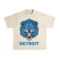 Sandshell funny vintage lion face head detroit gifts tank top Urban Heavy Tee - linhVisuals