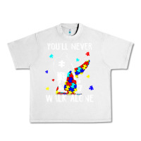 Lunar Rock autism dad you will never walk alone support autism son t shirt Urban Heavy Tee - linhVisuals