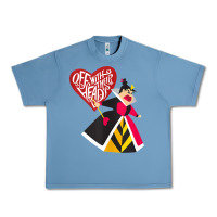 Pebble Blue alice in wonderland queen of hearts off with their heads tank top Urban Heavy Tee - linhVisuals