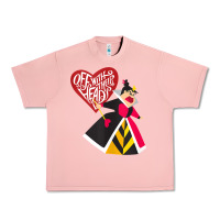 Salmon alice in wonderland queen of hearts off with their heads tank top Urban Heavy Tee - linhVisuals