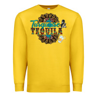 Lemon turquoise gemstone and taquila Premium Sweatshirt - RanaPortraitStore