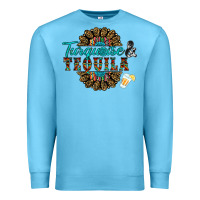 Ocean Blue turquoise gemstone and taquila Premium Sweatshirt - RanaPortraitStore