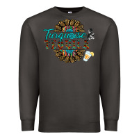 Smoke turquoise gemstone and taquila Premium Sweatshirt - RanaPortraitStore