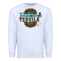 White turquoise gemstone and taquila Premium Sweatshirt - RanaPortraitStore