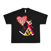 Black alice in wonderland queen of hearts off with their heads tank top Urban Heavy Tee - linhVisuals