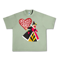 Oil Green alice in wonderland queen of hearts off with their heads tank top Urban Heavy Tee - linhVisuals