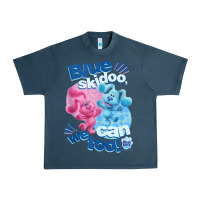 Midnight Navy blue's clues & you blue skidoo, we can too tank top Urban Heavy Tee - linhVisuals