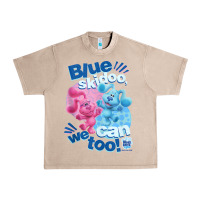 French Oak blue's clues & you blue skidoo, we can too tank top Urban Heavy Tee - linhVisuals