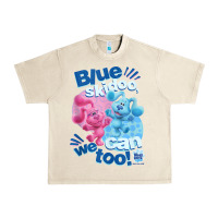 Sandshell blue's clues & you blue skidoo, we can too tank top Urban Heavy Tee - linhVisuals