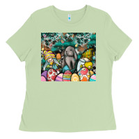 Matcha easter Ladies Tee - CowhideDigitalArt