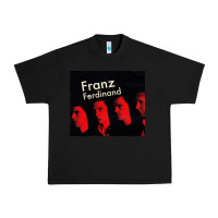 Black #franz ferdinand (10) Urban Heavy Tee - linhVisuals