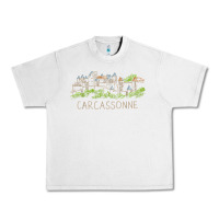 Lunar Rock carcassonne france unique hand drawn art gift men women t shirt Urban Heavy Tee - linhVisuals