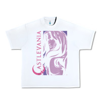 White castlevania alucard dark portrait t shirt Urban Heavy Tee - linhVisuals