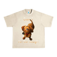 Sandshell can i pet dat dawg funny dog dachshund lover doxie gift t shirt Urban Heavy Tee - linhVisuals