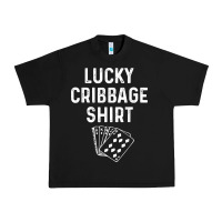 Black funny cribbage shirt lucky card game player lover gift t shirt Urban Heavy Tee - linhVisuals