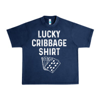Navy funny cribbage shirt lucky card game player lover gift t shirt Urban Heavy Tee - linhVisuals