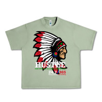 Oil Green hustle 247 gang clothing native american men gift t shirt t shirt Urban Heavy Tee - linhVisuals