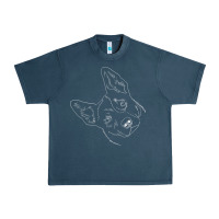 Midnight Navy funny australian cattle dog t shirt Urban Heavy Tee - linhVisuals