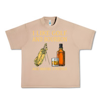 Burro i like golf and bourbon and maybe 3 people t shirt Urban Heavy Tee - linhVisuals