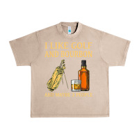 French Oak i like golf and bourbon and maybe 3 people t shirt Urban Heavy Tee - linhVisuals