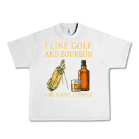 Lunar Rock i like golf and bourbon and maybe 3 people t shirt Urban Heavy Tee - linhVisuals