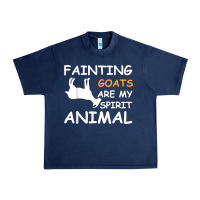 Fainting Goats Are My Spirit Animal T Shirt Urban Heavy Tee | Teevron