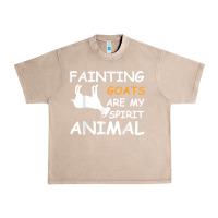 French Oak fainting goats are my spirit animal t shirt Urban Heavy Tee - linhVisuals