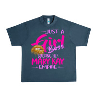 Midnight Navy just a girl boss building her mary kay empire gift for women t shirt Urban Heavy Tee - linhVisuals