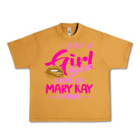 Peanut Butter just a girl boss building her mary kay empire gift for women t shirt Urban Heavy Tee - linhVisuals